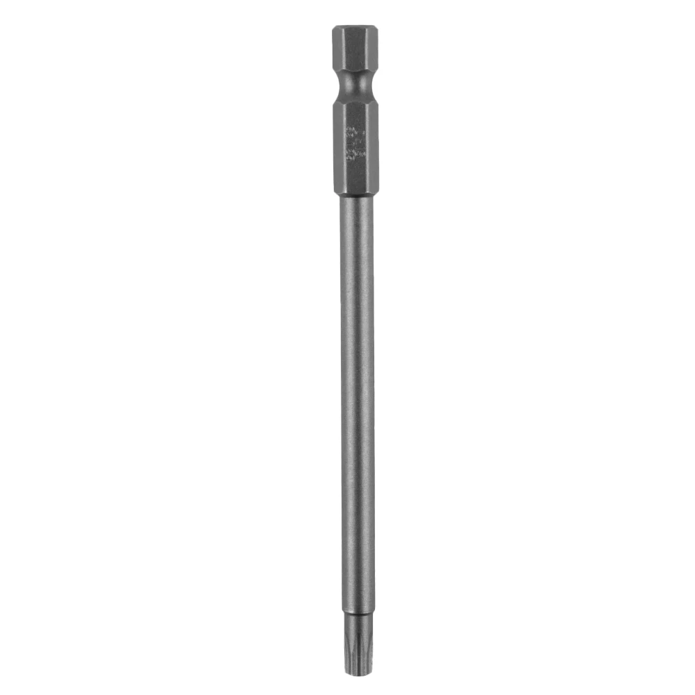 Sechskantschaft, Magnetkopf-Torx-Schraubendreher, Bit aus legiertem Stahl, 100 mm, T7/8/9/10/15/20/25/27/30/40, manipulationssicherer Stern für Sicherheit – Detail 22