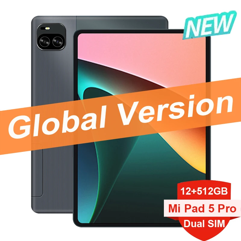 Global Version Mi Tablet 5 Pro Pad 11 Inch 2.5K LCD Snapdragon 6G/8G RAM 128G/256G ROM 8800mAh Study Office Mini PC 5G |