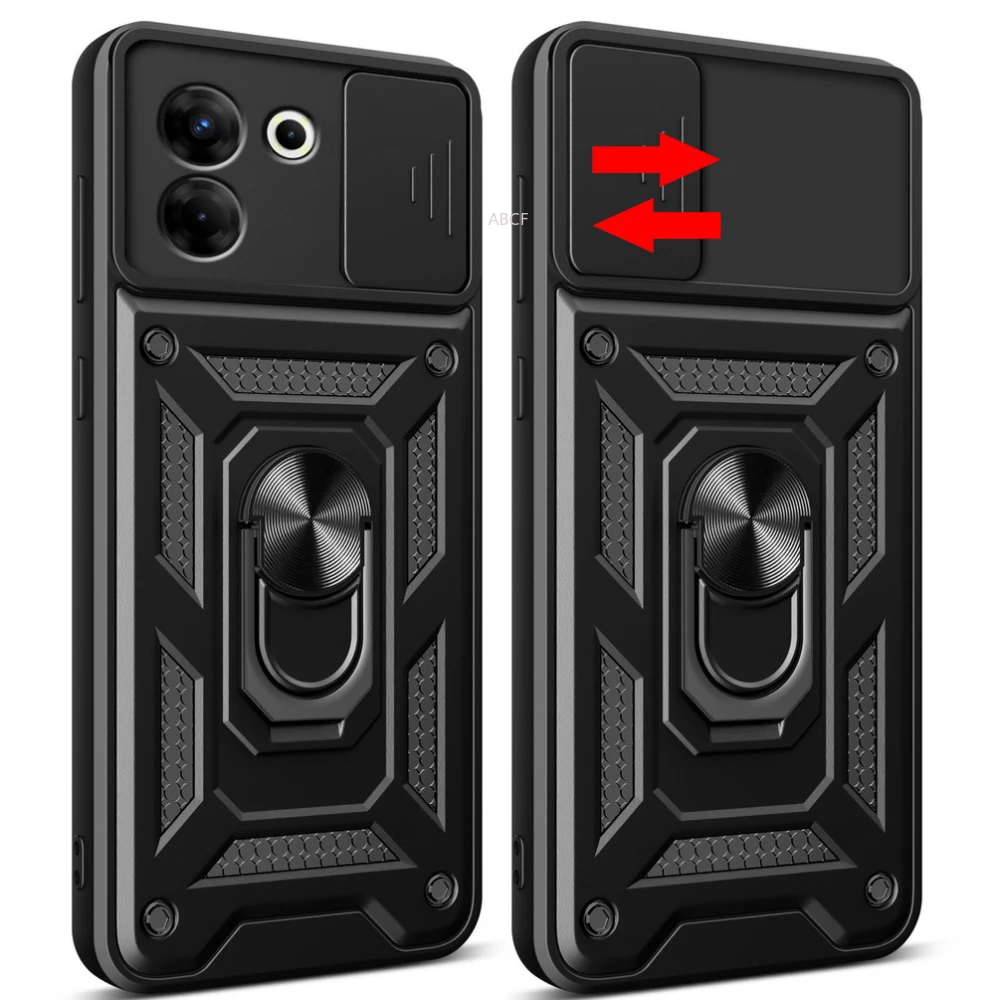 Enhanced Armor Hybrid Ring Cover with Camera Protection