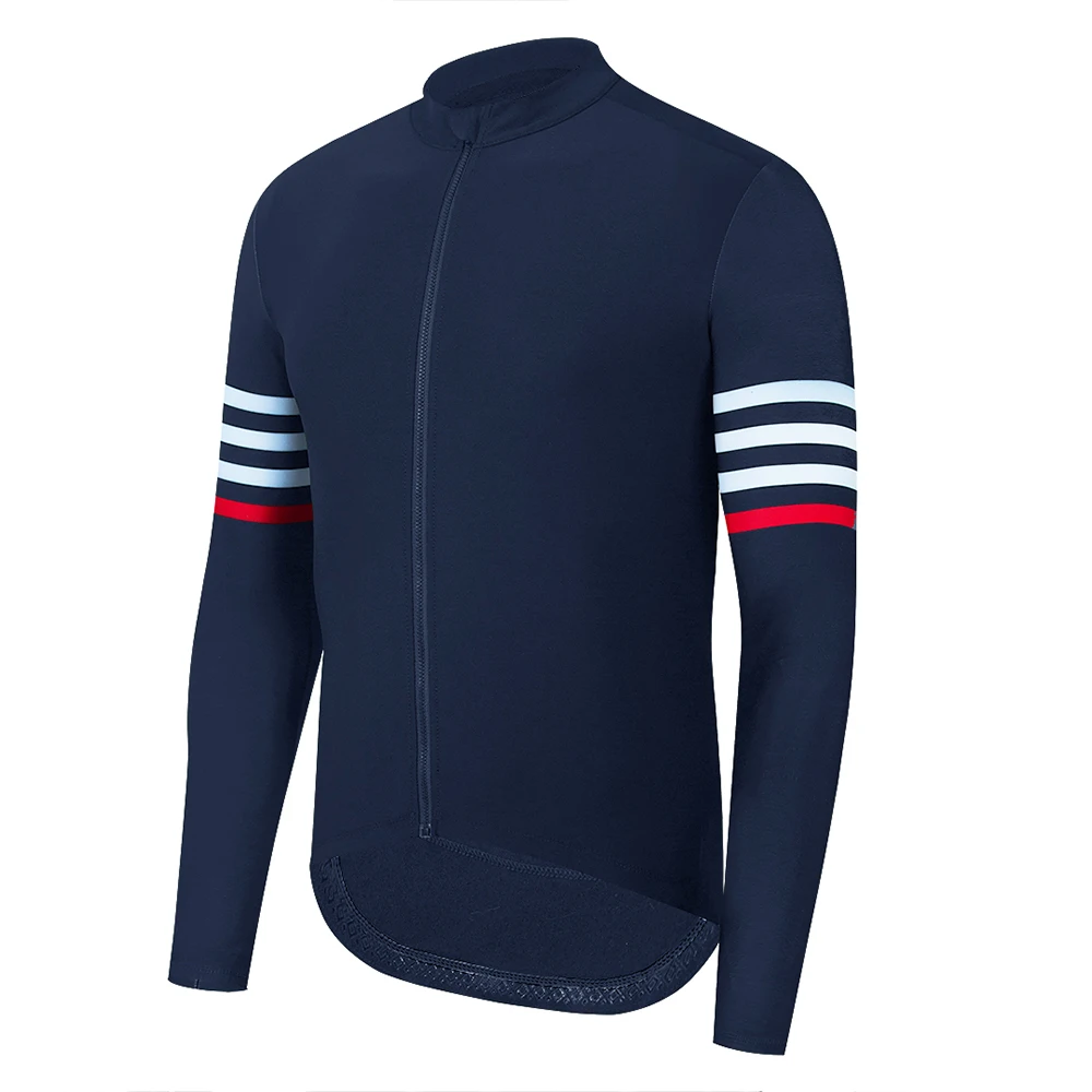 YKYWBIKE Winter Men Cycling Jackets Long Sleeves Fleece Keep Warm Road Bike Tops MTB  Cycling Jersey Jackets