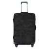 Custom Camo Style Black Military Camouflage Travel Luggage Cover Washable Suitcase Cover Protector Fit 18-32 Inch 1