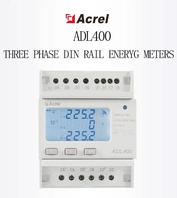 

Rs485 Multi-Tariff Three Phase 3*220/380V Modbus-RTU Energy Meter Measuring Active Energy Of Low-Voltage Network