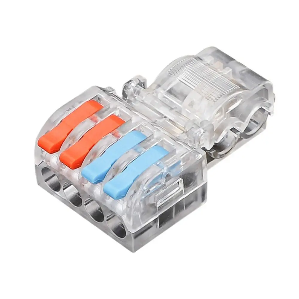 T type Quick Terminal Block Docking Mini Universal Compact Wire Connector Fast Connector Electrical