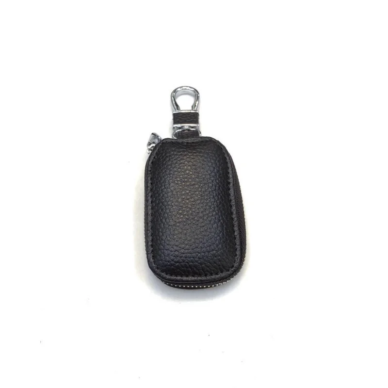 New Style Leather Key Pouch for Women Men Car Key Holder Fashionable Trendy