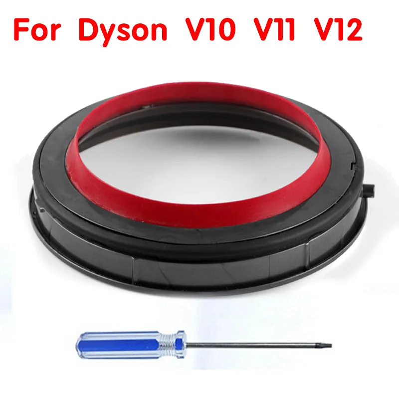 For Dyson V12 SV20 V10 V11 SV14 V15 Vacuum Cleaner Dust Bin Top Filter Sealing Ring Replacement Dust Bucket Cleaner Spare Part