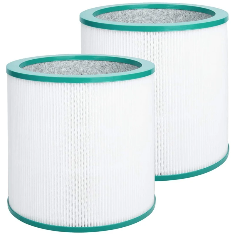 

2 Packs HEPA Replacement Filter for Dyson TP00 TP02 TP03 AM11 Tower Purifier Pure Cool Link, Replace Part 968126-03