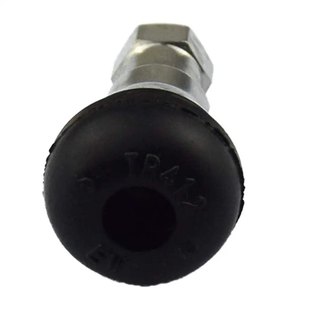 100 Pezzi Valvole Gomma Per Pneumatici Tubeless: Ricambio Universale TR412, TR413, TR414 Per Auto, Moto E Veicoli Elettrici