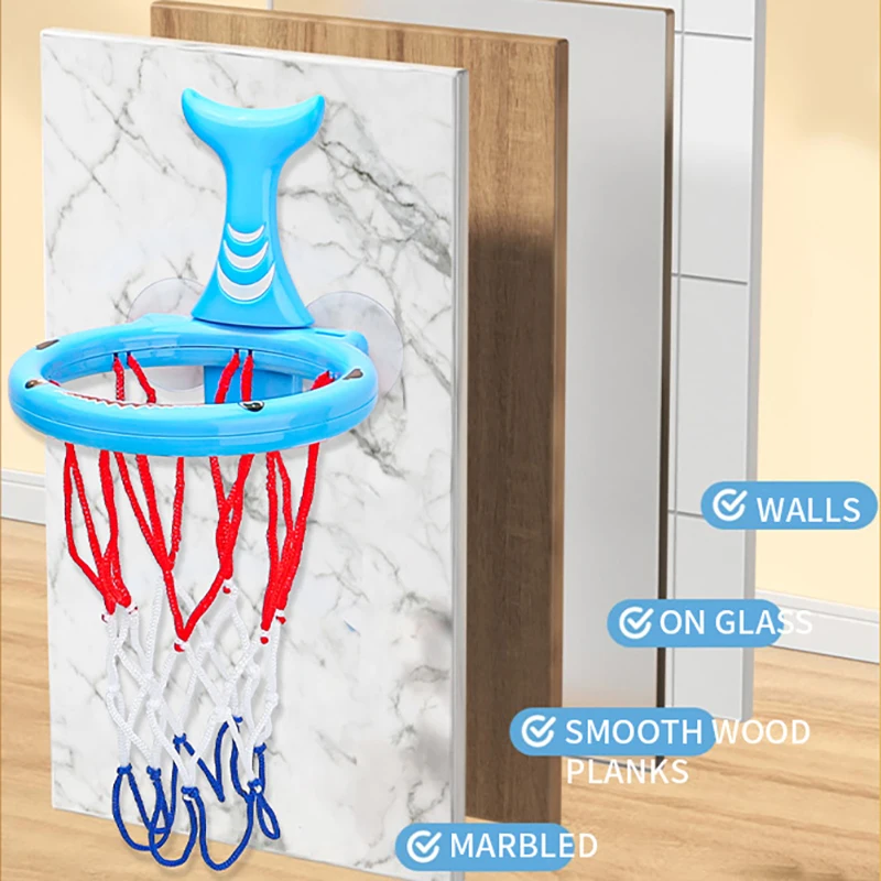 Plastic Baby Basketball Bath Toy with Suction Cup for Kids