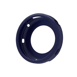 Silicone Case and Strap Set for 41mm Smartwatch - Protective Watch Band and Shell Combo (Midnight Blue Case)