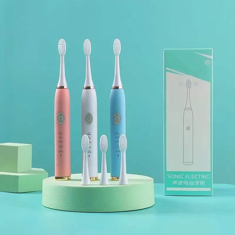 

Sonic Electric Toothbrush Adult Waterproof Ultrasonic Automatic Toothbrush USB Rechargeable Tooth Smart Charging Cleaning Brush