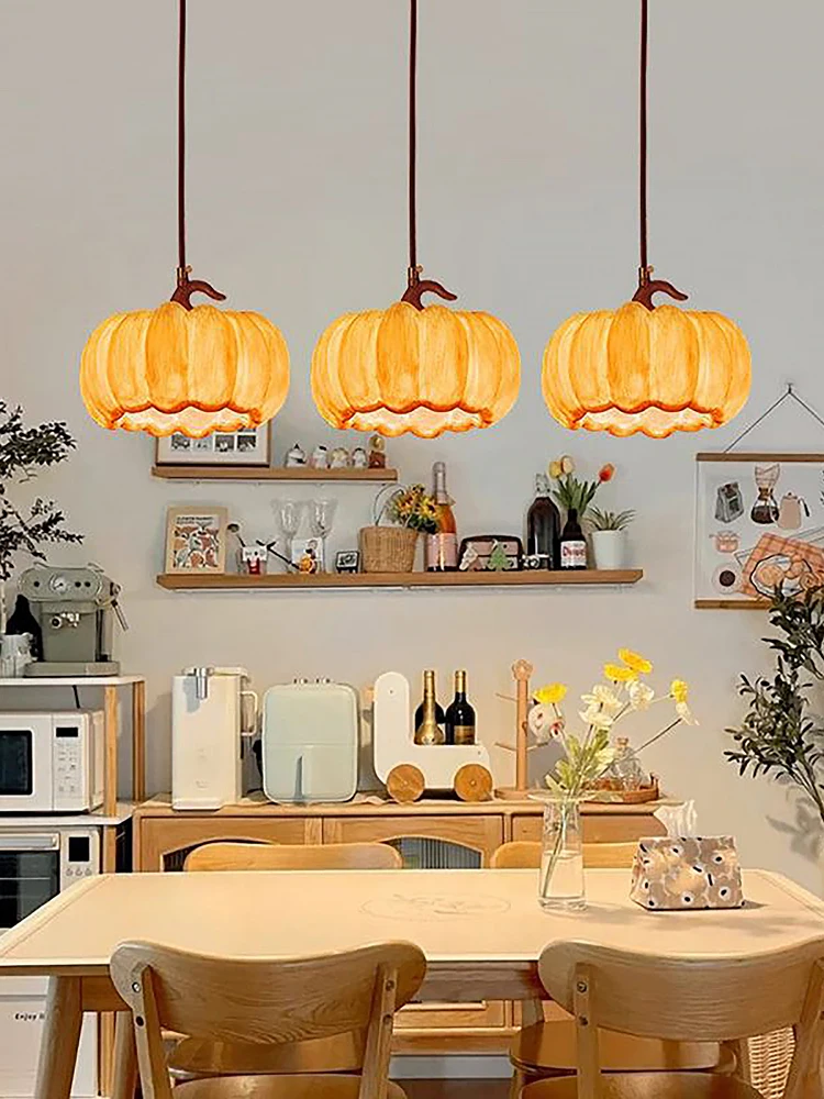 

Restaurant chandelier with three heads, dining hall, dining table, restaurant bar, creative personality, children's room