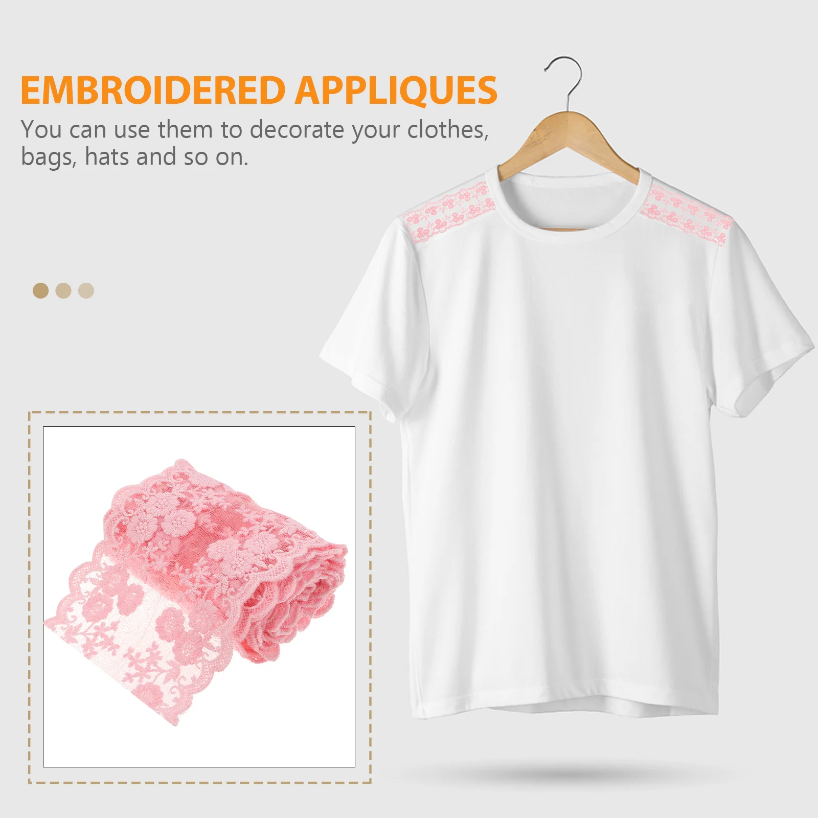 블랙 장식 꽃 자수 레이스 패치 롤 웨딩 원피스 아플리케 바느질 트림 리본 장식, DIY 공예 의류 재킷 청바지