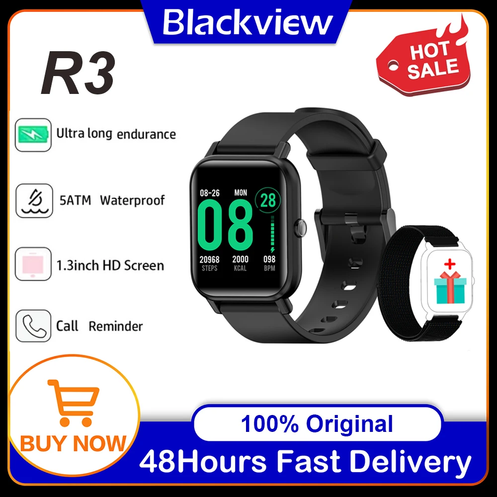 Smartwatch Watch Blackview, Blackview R3 Smart Watch