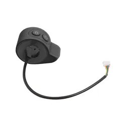Electric Scooter Speed Control Thumb Throttle with Trigger Accelerator (Black)