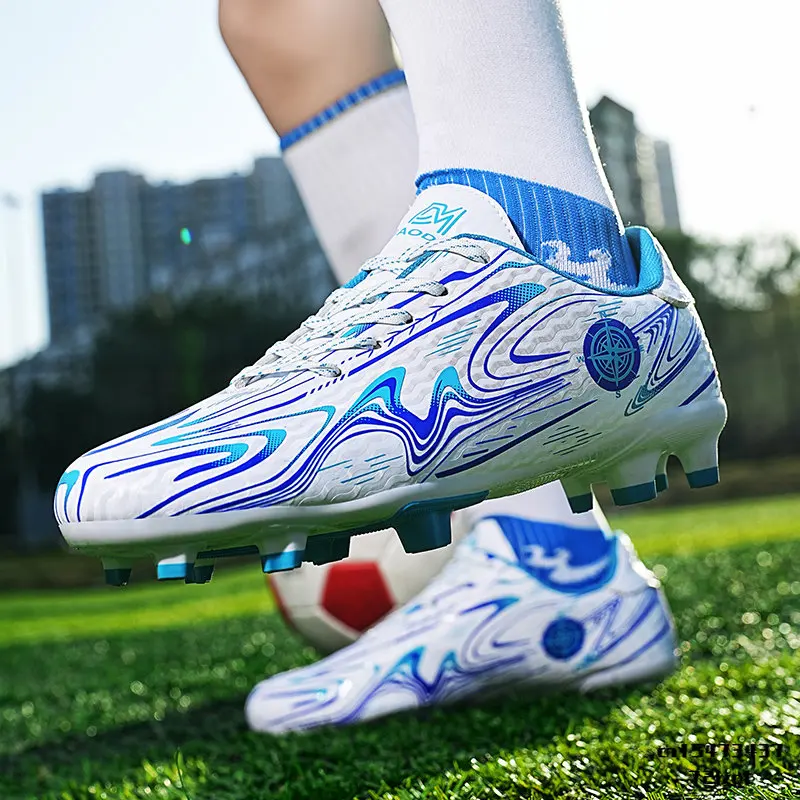 

2023 Soccer Shoes Men's Football Crampon Soccer Boots Child Artificial Grass Men Athletic Shoes Futsal Shoes Calzado De Futbol