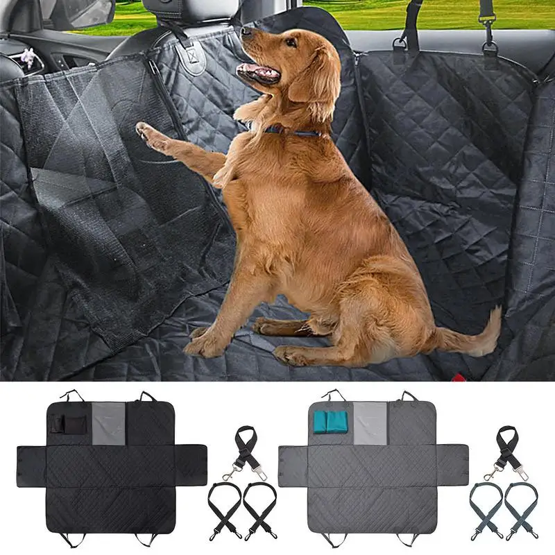 Waterproof Dog Backseat Cover Pet Travel Hammock