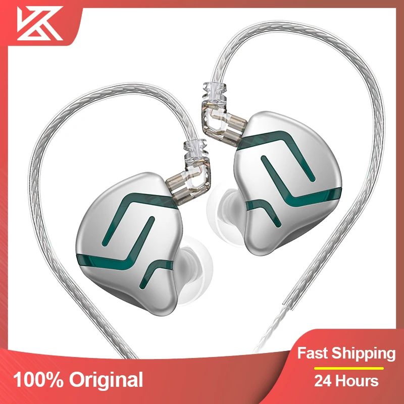 

KZ ZES-auriculares electrostáticos y con unidad dinámica, dispositivo de audio Hifi para juegos deportivos, KZ EDX ZSN ZEX PRO