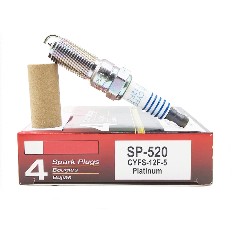 

4/6PCS Platinum Spark Plug SP-520 CYFS-12F-5 for Ford Edge F-150 Explorer Flex for Lincoln MKS MKT SP520