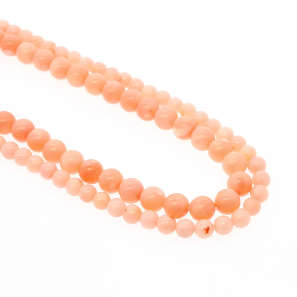 天然のオレンジ色の珊瑚ビーズ,直径2mm,3mm,4mm,5mm,6mm,8mm,15インチ