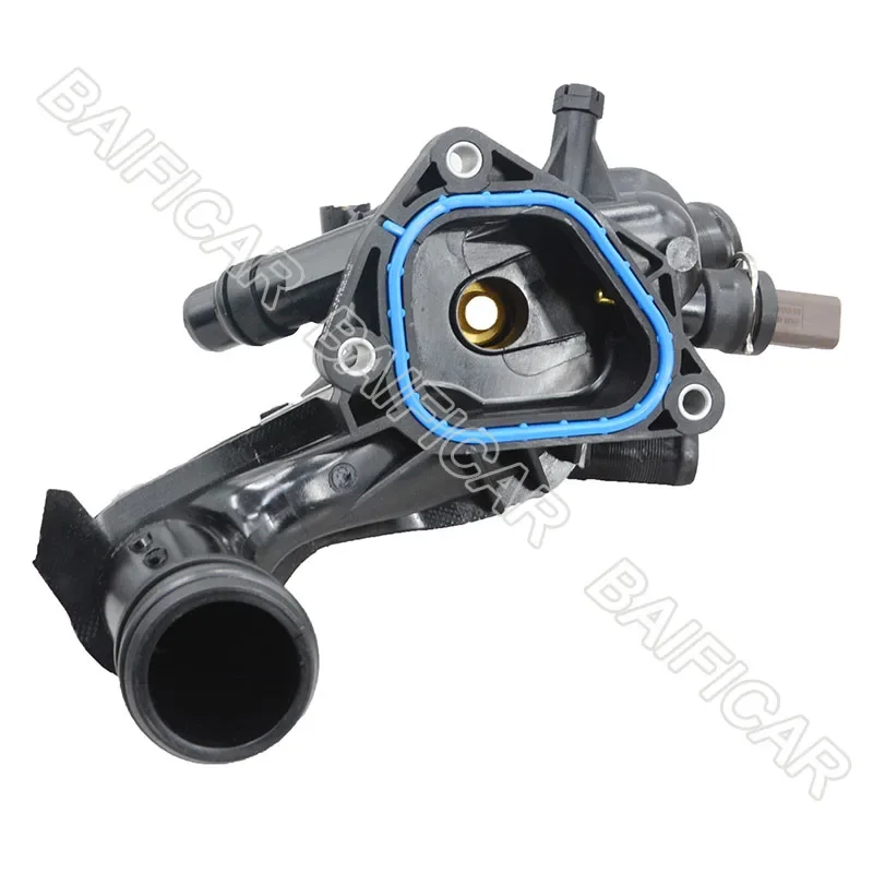 Engine Coolant Thermostat Baificar Brane Coolant Thermostat Housing For Peugeot 208 308 3008 5008 Citroen DS3 DS4 DS5 C4 Picasso 1.6 THP
