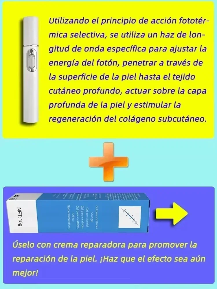 Laser Therapy Keloid Scar Improve Keloid Scar Pen Relief Easy Harmless Laser Pointer