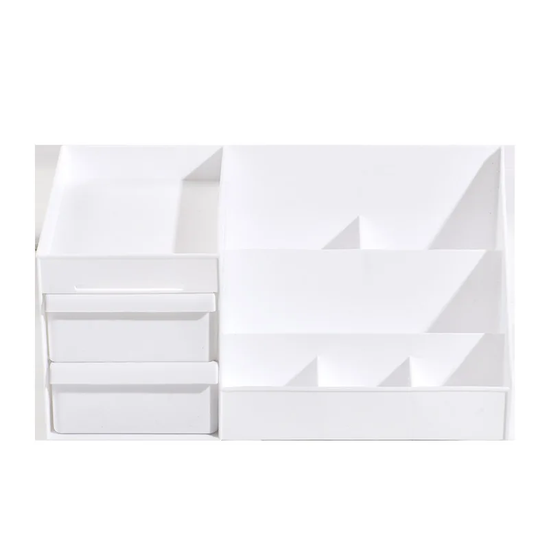 Women Makeup Box Drawer Storage Pp Cosmetics Organizer For Bedroom Countertop