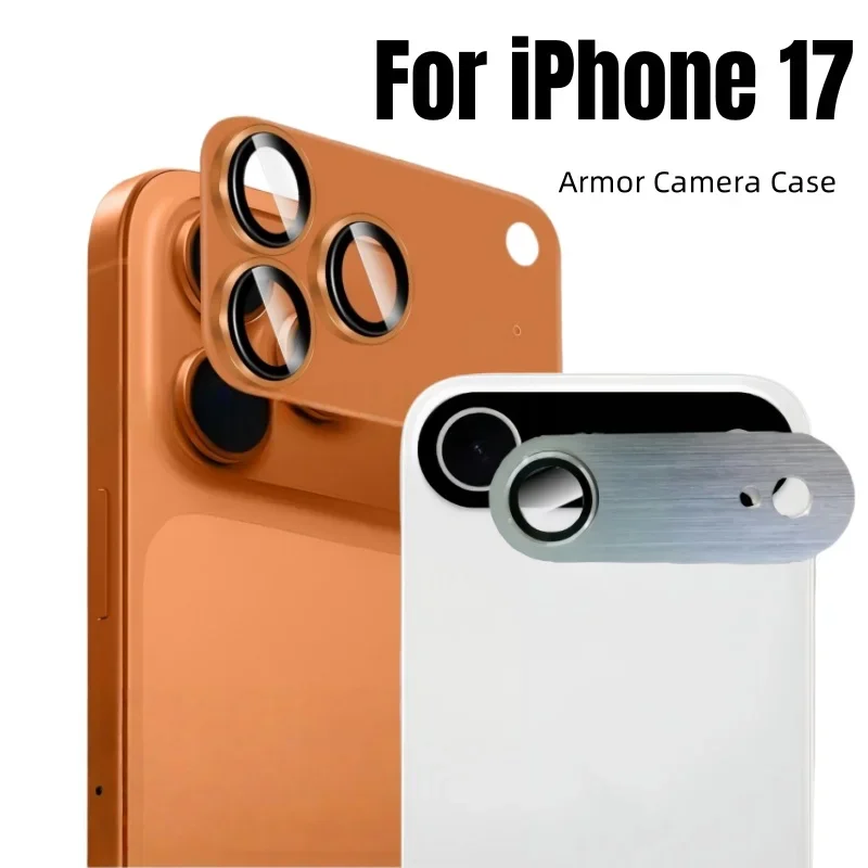 FAOMSEBS Borderless Clear Case For IPhone 17 Pro (2025) – Ultra Slim With Tempered Glass Camera Protector