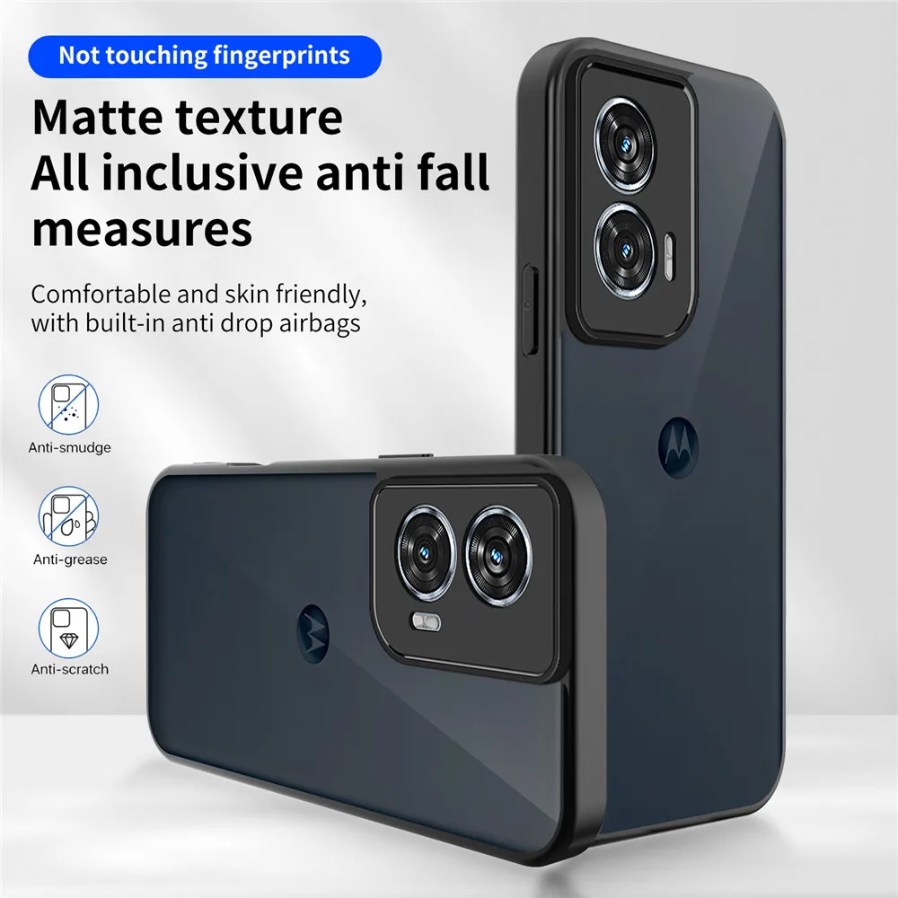 Luxury Matte Armor Shockproof Phone Case - Premium Skin Feel Cover