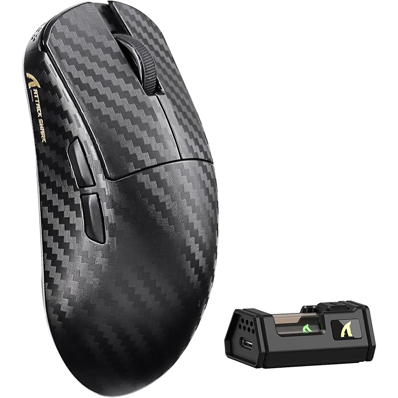 ATTACK SHARK R11 ULTRA 49g Mysz Bezprzewodowa do Gier z Włókna