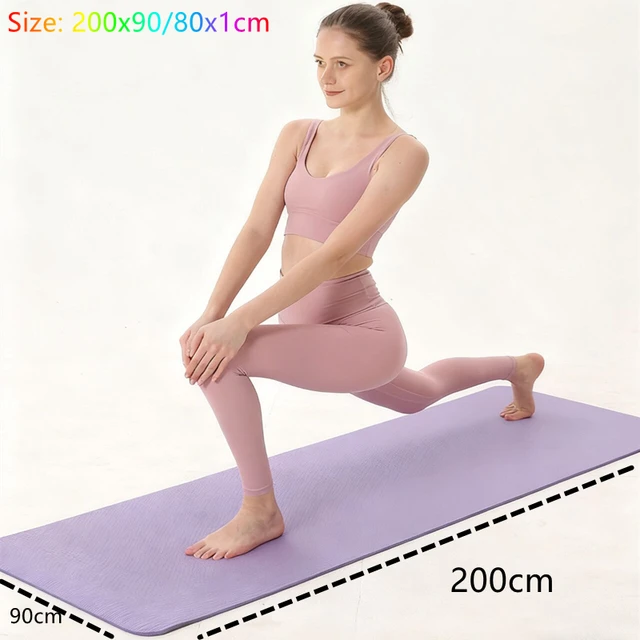 200x90/80x1cm Durable Non-slip Foam Yoga Extra Large Pads Yoga Fitness Pilate Mat Workout Sport Plank Cushion Gym Equipment