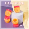 DEROL Ginger Extract Peppermint Lip Plumper Day Night Repair Moisturizing Long-lasting Lip Pack Lip Purple Special Effect Makeup 5