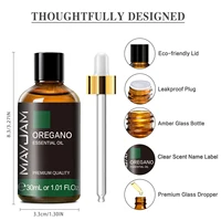 MAYJAM 30ML avec compte-gouttes huiles essentielles Oregano citron Eucalyptus menthe verte Neroli Helichrysum curcuma anis étoile arbre à thé 3
