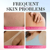 SADOER Sakura parfum Lotion pour le corps hydratant hydratant blanchissant corps paillettes crème cou main bras jambe produits de soins de la peau 3