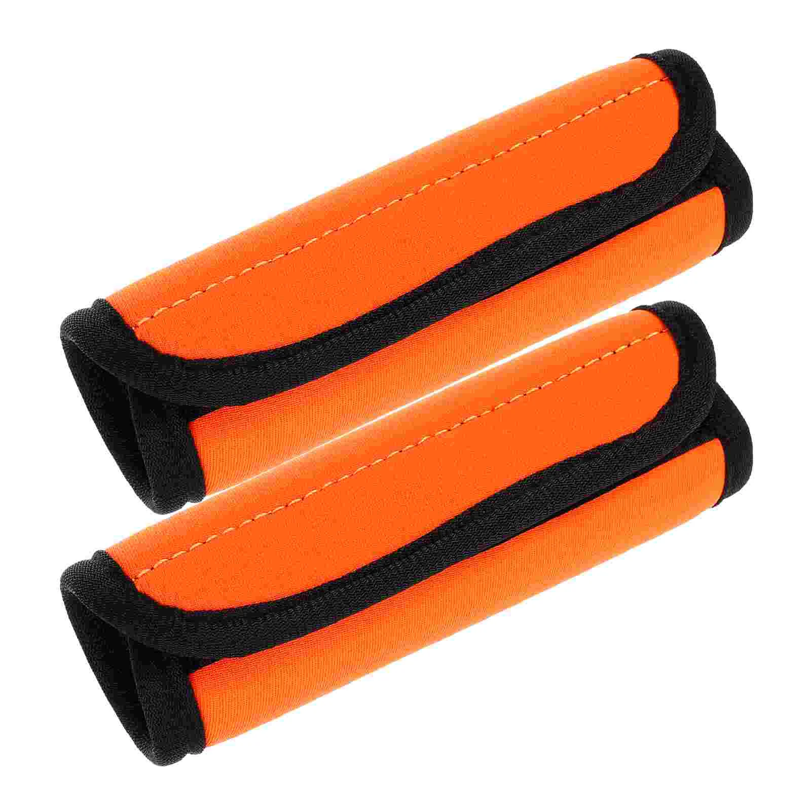 

2 Pcs Padded Horizontal Bar Grips Anti-slip for Bars Barbell Accessories Pads Cart