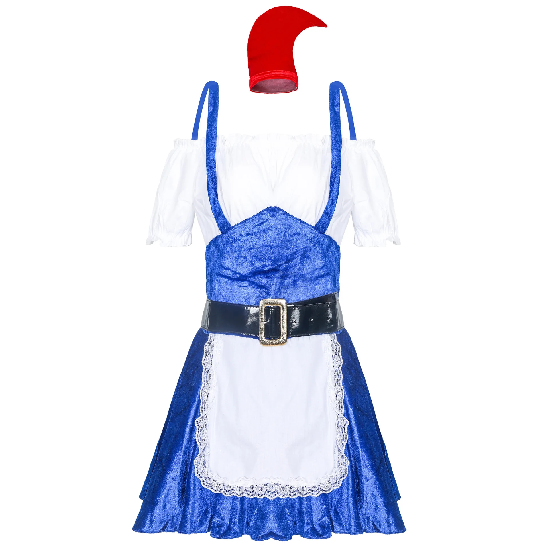 

Баварский костюм для Фестиваля Пива, Униформа горничной для косплея, ярко-синее сказочное платье для девочки, платье горничной
