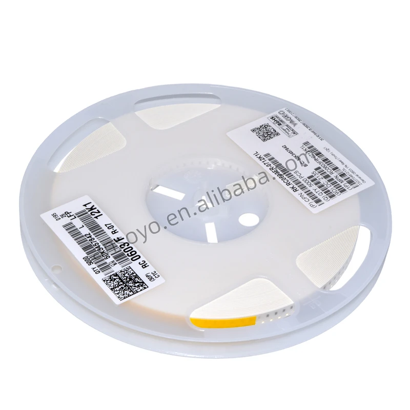 

5000PCS RC0603FR-0712K1L 100mW 1% 0603 kΩ Chip резистор