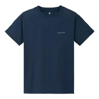 2025 New Cotton T-shirt Montbel Sports Quick-drying Sunscreen Solid Color Printed Small Logo Short Sleeve 2