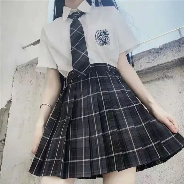 Anime Necktie JK Lolita Girls Adjustable Plaid Necktie and Bow Ties Japan Korea School Women Uniform Cosplay