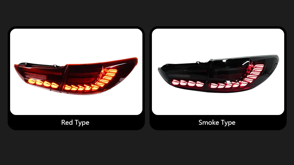 AKD Tail Lamp for Mazda 6 Atenza LED TailLight 2013-2018 Mazda6 Rear Fog Brake Turn Signal Automotive Accessories