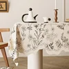23-5Non Washable Waterproof Heat-resistant Dining Table Mat Luxurious High-end Feel Featuring Shaped Coffee Table 4