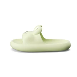 Adorable Rabbit Unisex Non - Slip Indoor Slippers - Cozy and Comfortable Home Footwear - 36 - 37 (Green)