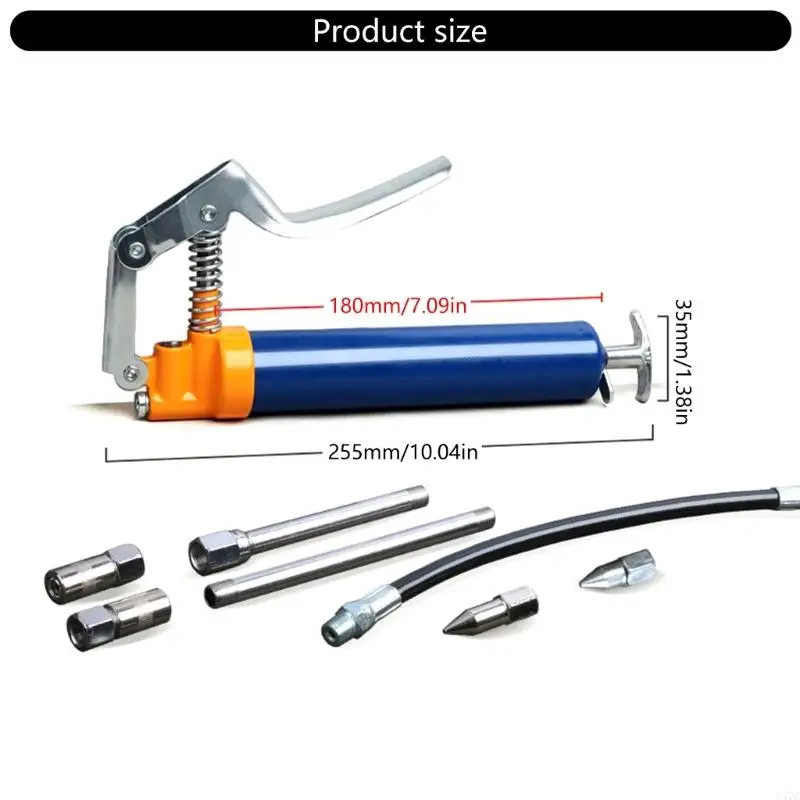 547C 120cc Single Handed Operation Grease Guns for Professional Agricultural Machines