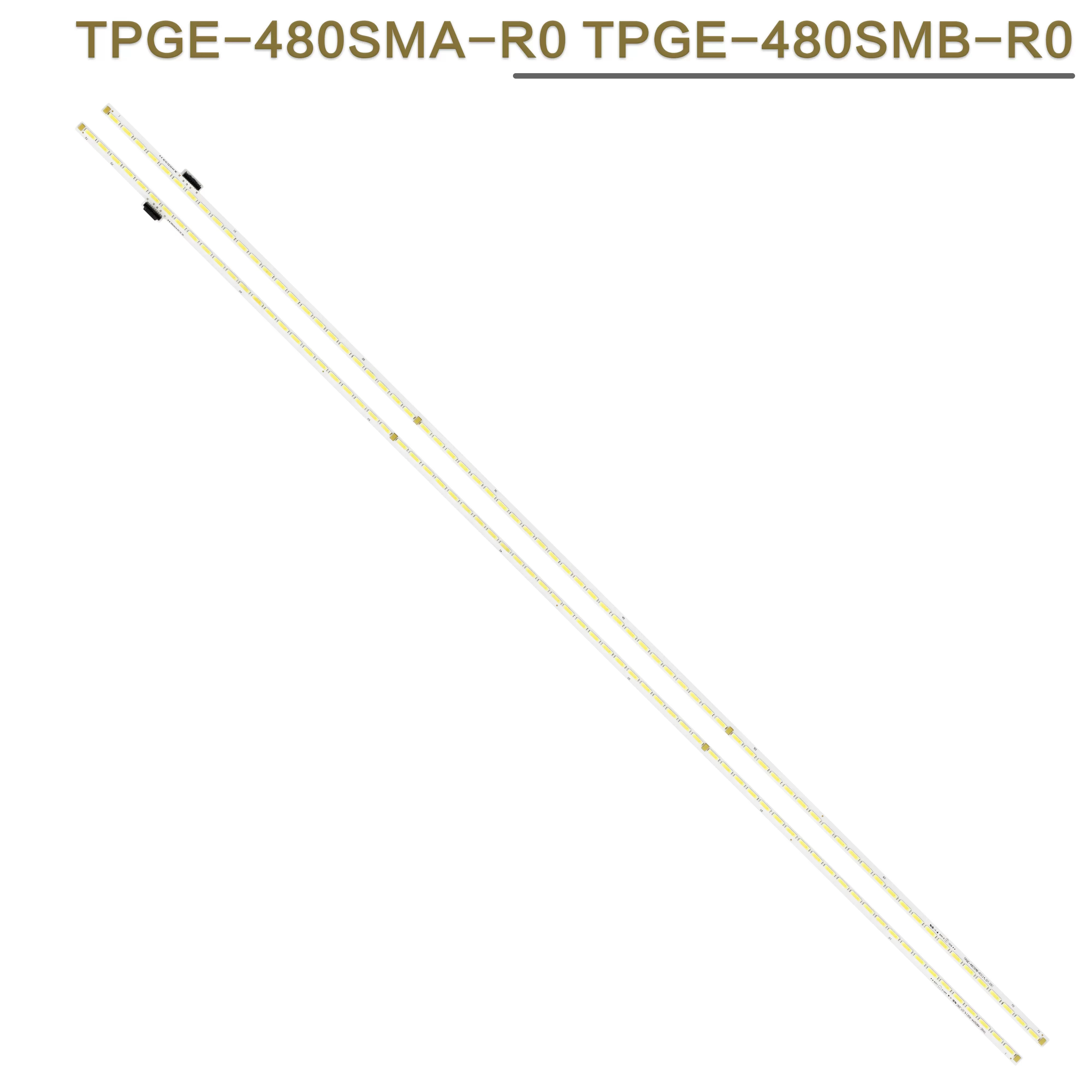 600mm LED backlight For Samsung 48PUS7600/60 backlight strip TPGE-480SMA-R0 TPGE-480SMA-R0 72LED 6v