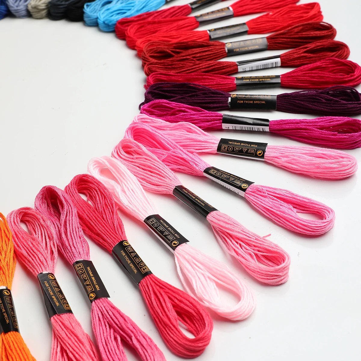 50pcs Rainbow Embroidery Thread 2