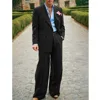 Men's Striped Suit Two Piece Elegant Fashion Suit Casual Fashion Work Wear Party Dresses Men's Halloween Costume Mens Clothing 2