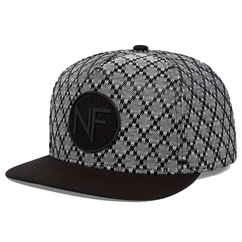 Unisex NF Buchstaben-Stickerei Hip-Hop Hüte Frühling und Herbst Outdoor Verstellbare Freizeit-Baseballkappen Sonnenschutzhut – Detail 3