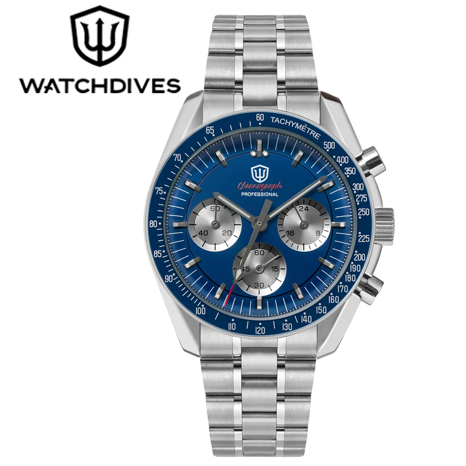 steeldive(steelflier)クロノグラフ 200m 防水vk63 Buy Steelflier Watches - Chronograph Quartz Watch