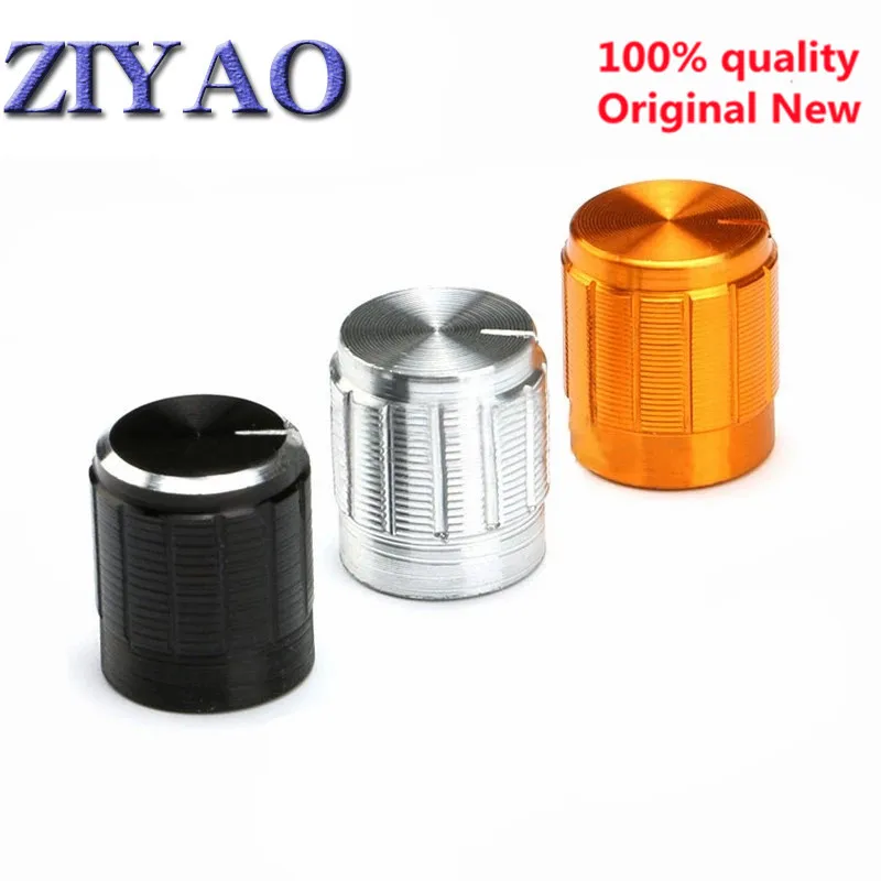 Jeu De Deux Boutons De Commande Potentiomètre En Aluminium Pour Mise à