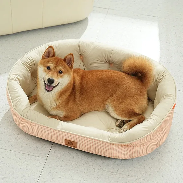 Dog Sleeping Mat All Season Universal Rotundity Pet Nest Durable Grip Dog Kennel Anti Tear Bite Dog Cat Beds Wear Resistant Home 3