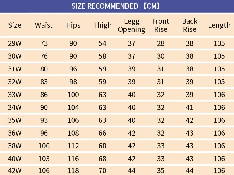 Men's Classic Pants Spring Summer Casual High Waist Trousers Business Casual mens pants
